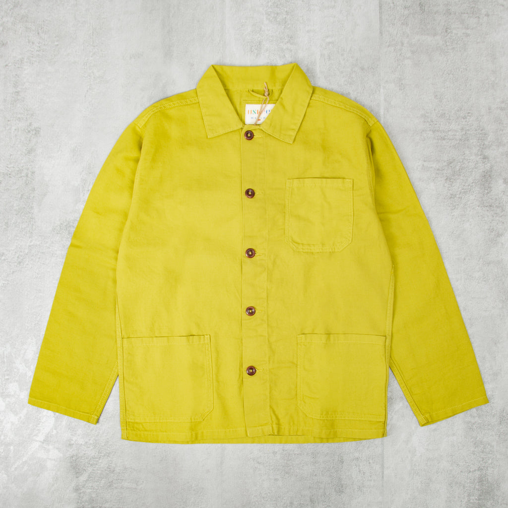 Uskees 3001 Button Overshirt - Pear 1