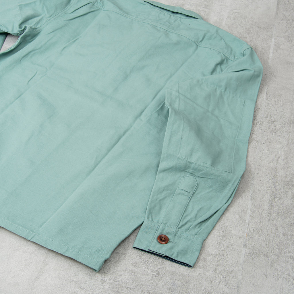 Uskees 3003 Buttoned Workshirt - Eucalyptus 3