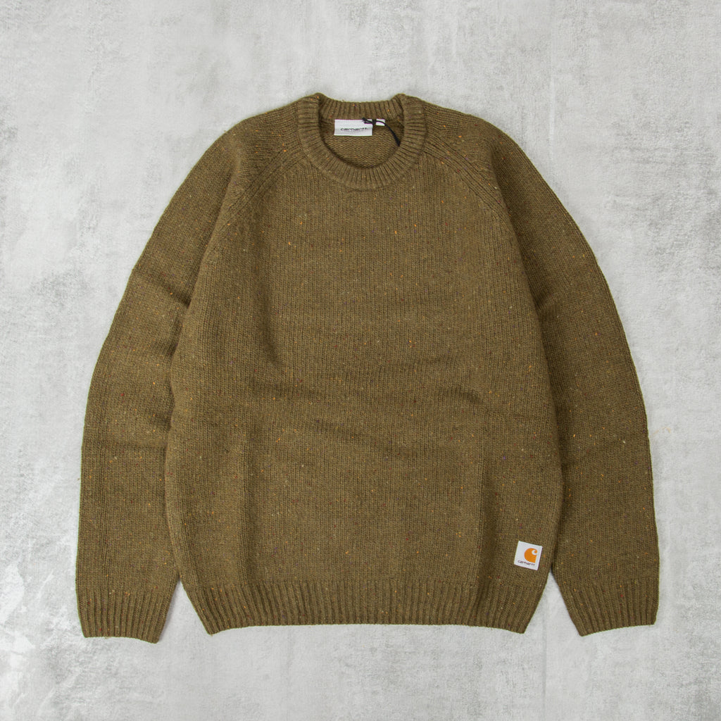 Carhartt WIP Anglistic Sweater - Speckled Highland 1