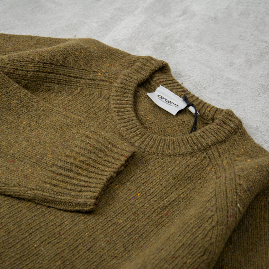 Carhartt WIP Anglistic Sweater - Speckled Highland 3
