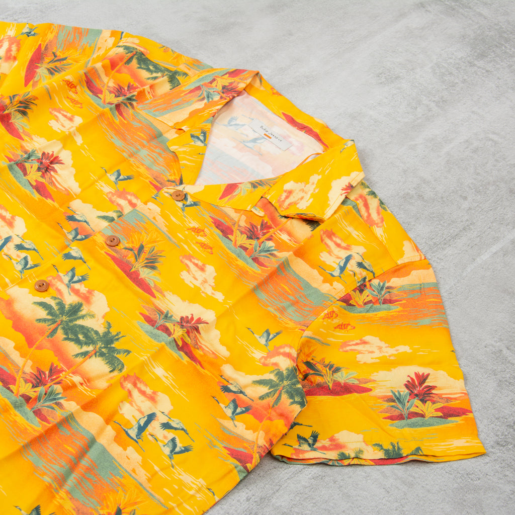 Nudie Arvid Hawaii Shirt - Sunflower 2