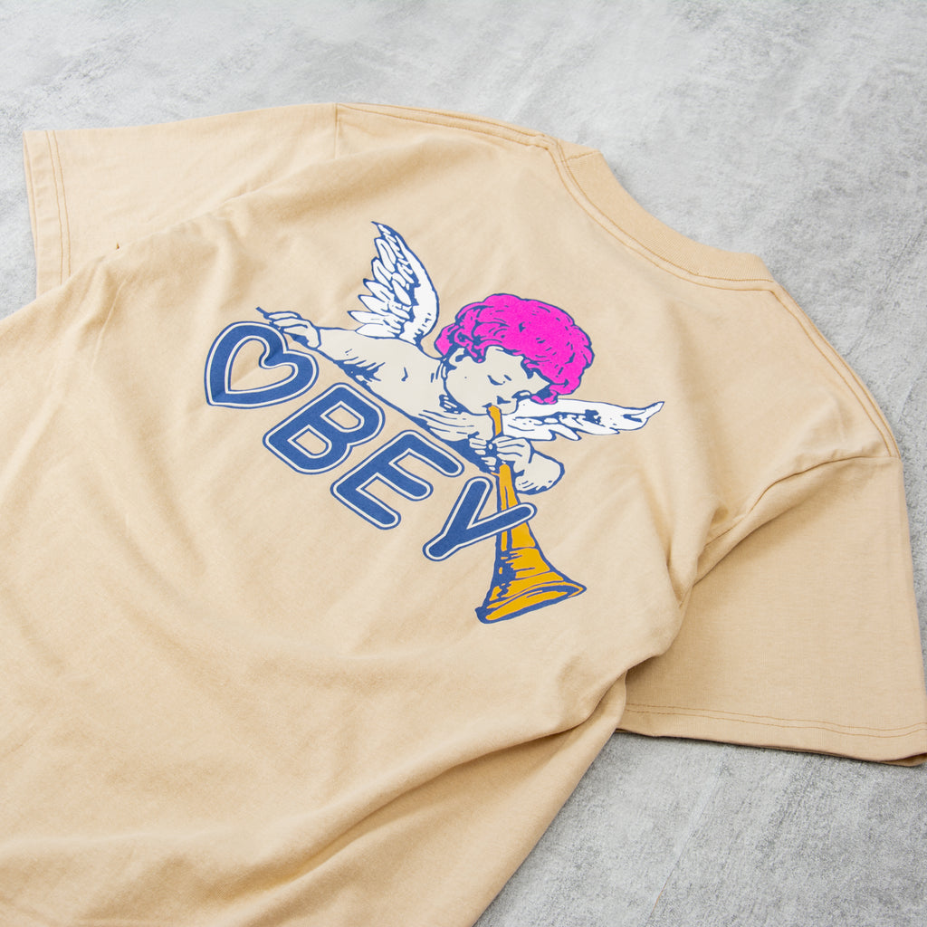 Obey Baby Angel Tee - Sand 2