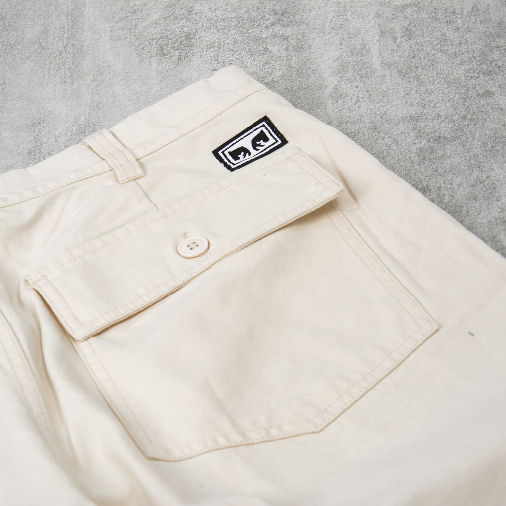 Obey Big Timer Utility Pant - Unbleached 2
