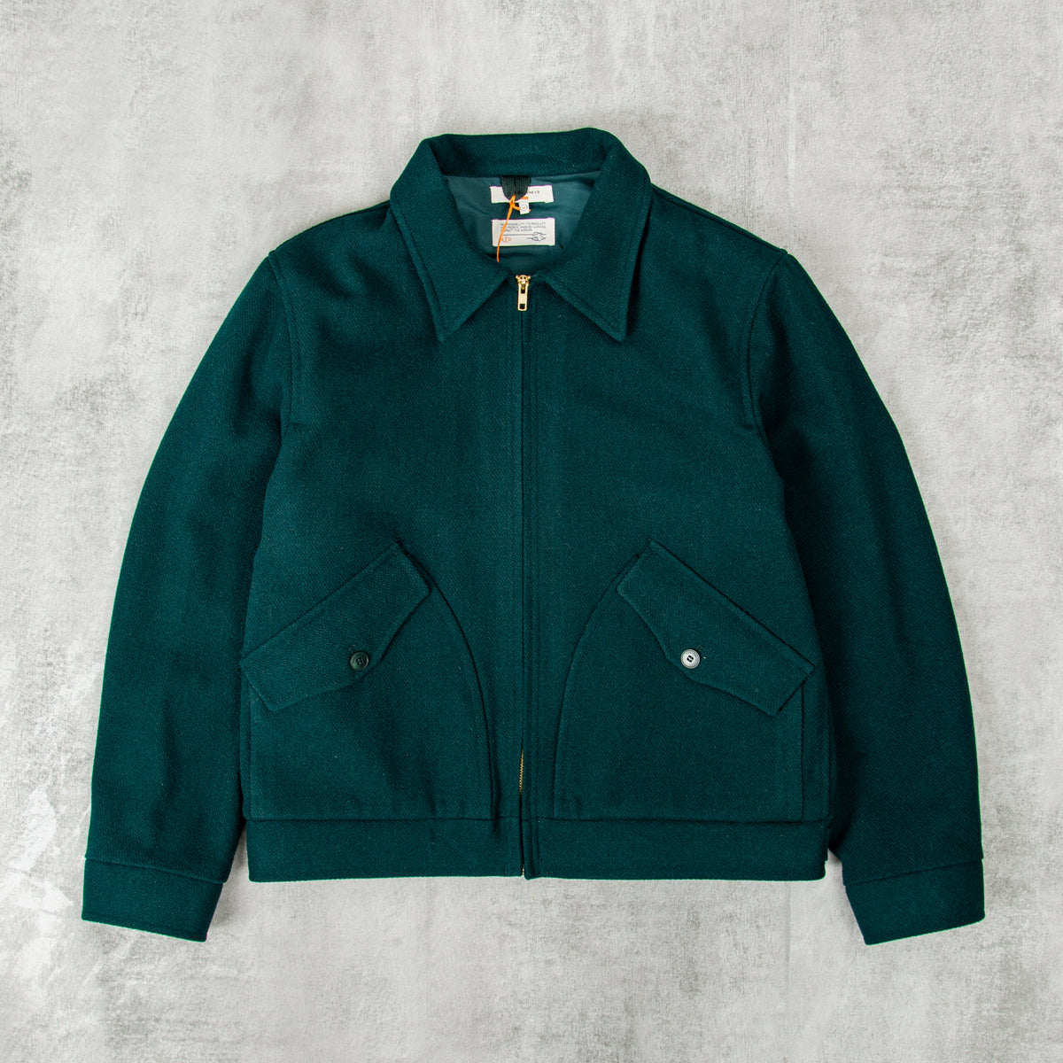 Nudie Blake Wool Jacket Racing Green