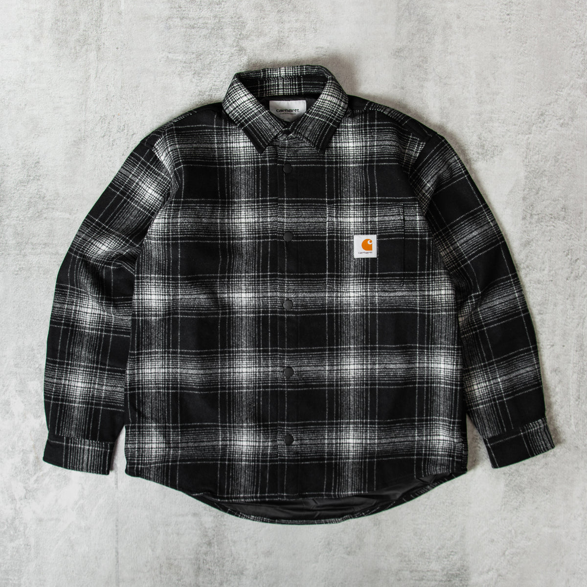 Carhartt WIP Brennan Shirt Jac - Black / Wax@Union Clothing
