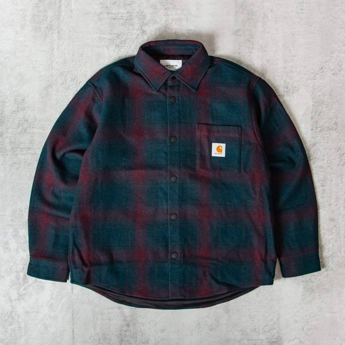 Carhartt WIP Brennan Shirt Jac - Deep Lagoon / Rondo@Union