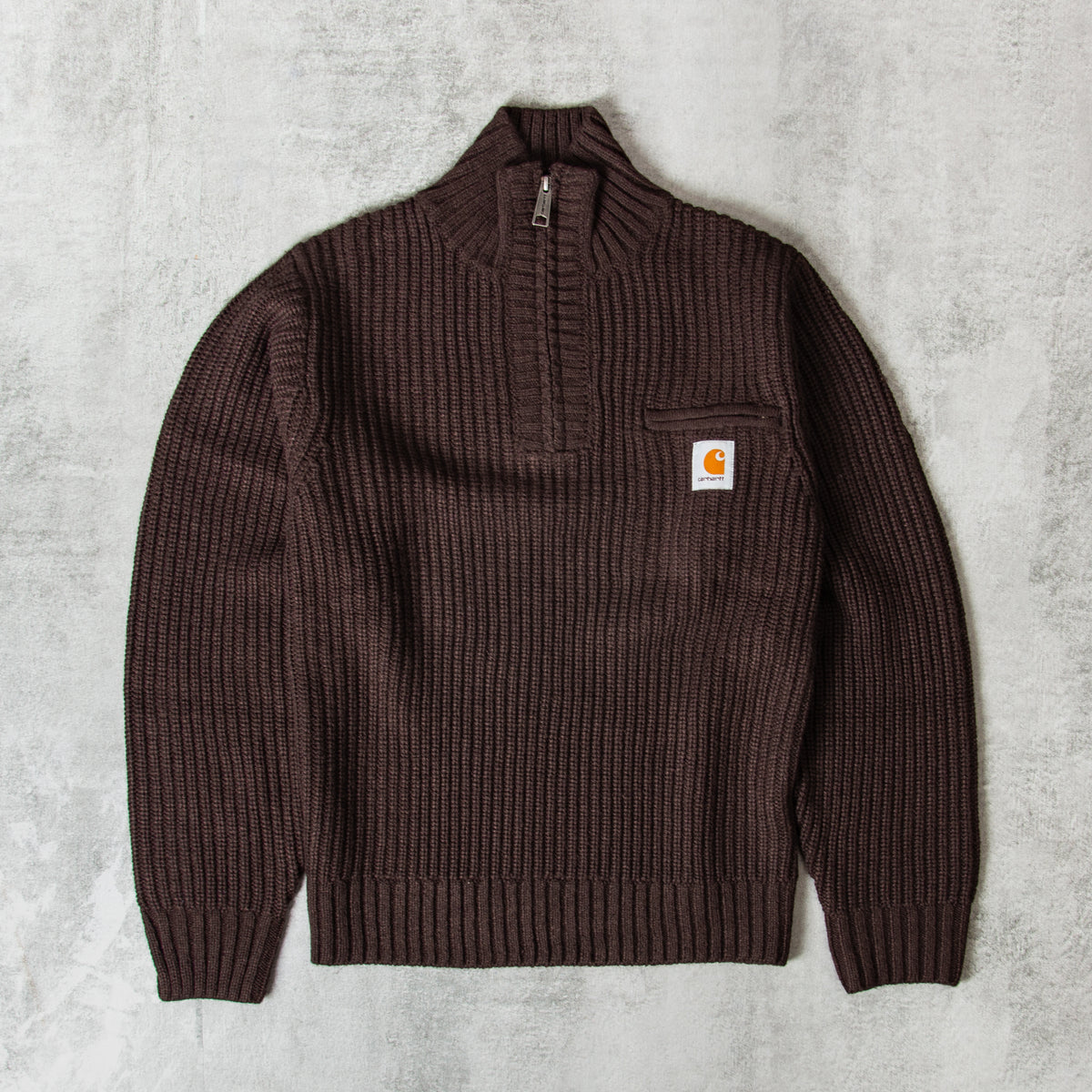Buy Carhartt WIP Detroit Half Zip Sweater - Palisander@Union 