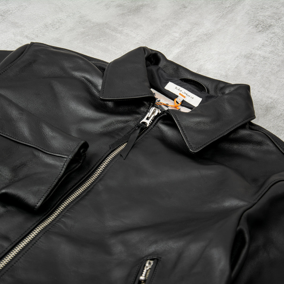 Nudie jeans deals leather jacket