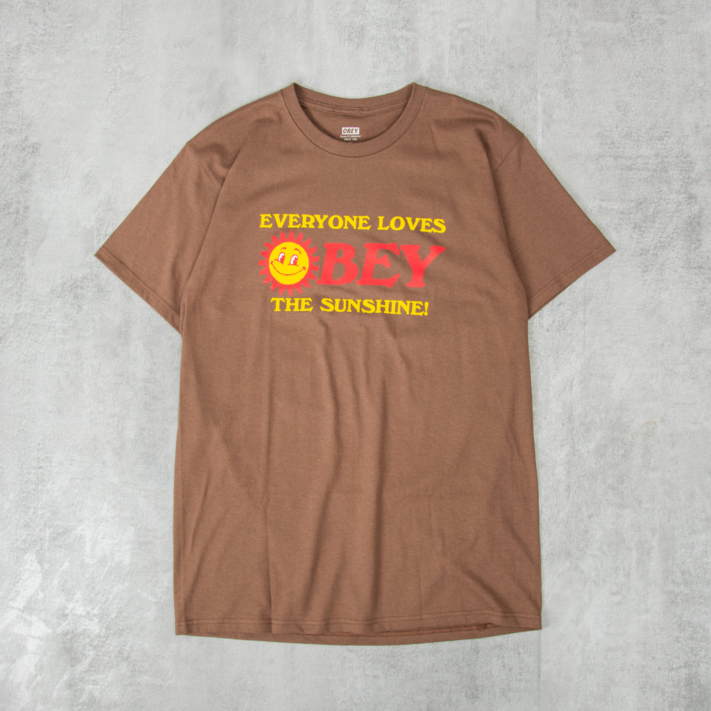 Obey Everyone Loves the Sunshine Tee - Silt 1