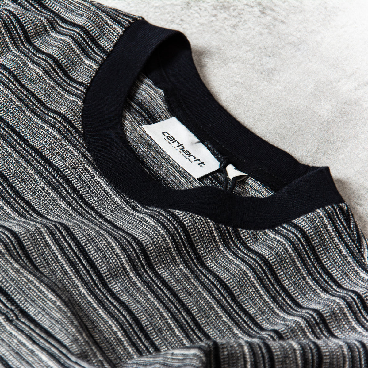 Purchase Carhartt WIP Gellar Pocket Stripe Tee - Black@ Union