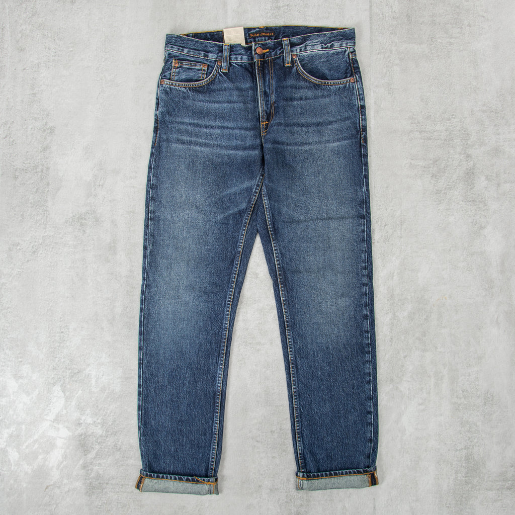 Nudie Gritty Jackson Jeans - Blue Soil 3