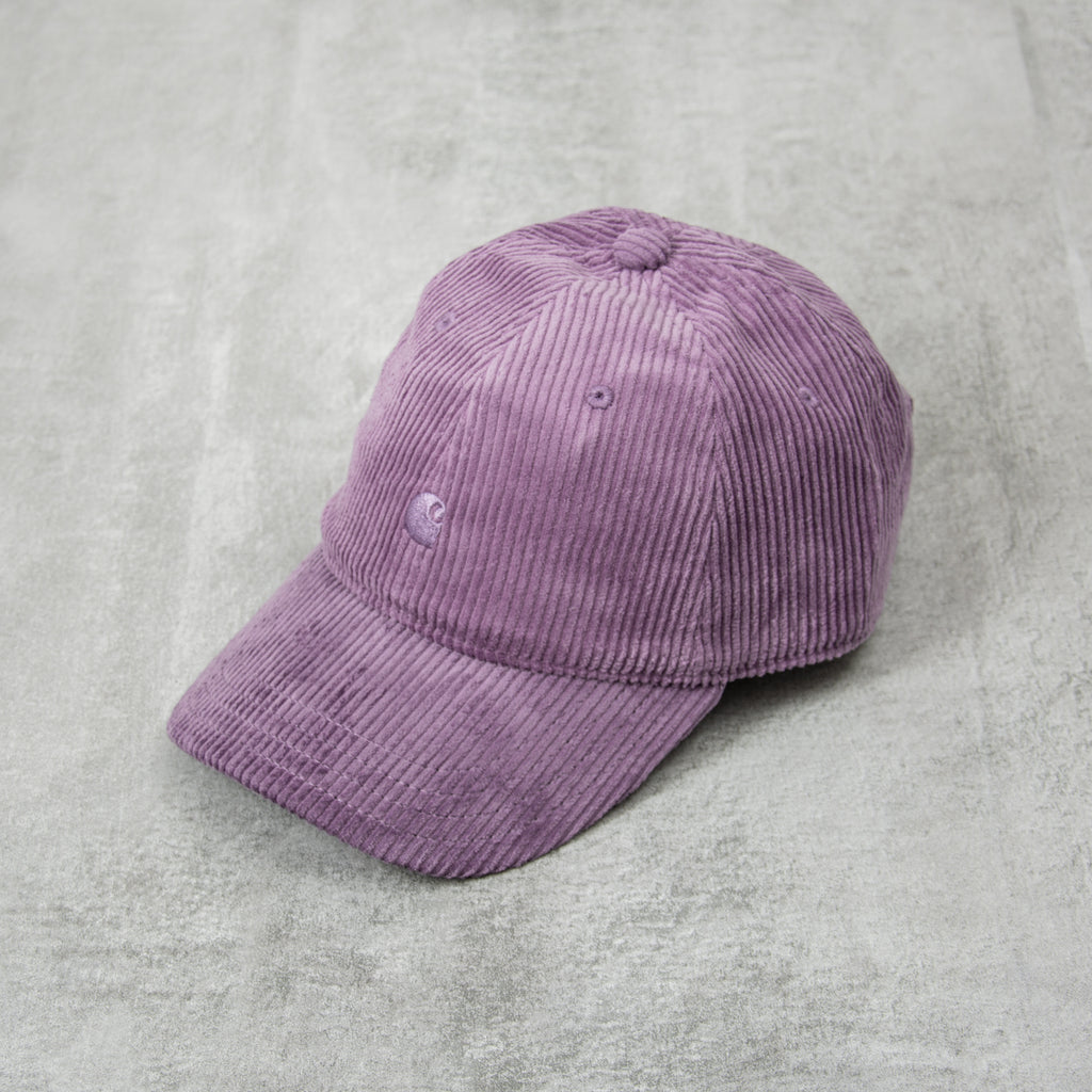 Carhartt WIP Harlem Cap Cord - Glassy Purple 1