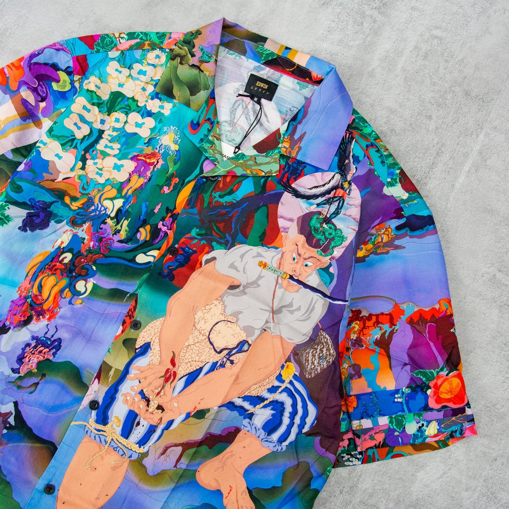 Edwin Hedi & Thami S/S Shirt - Multicolour 2