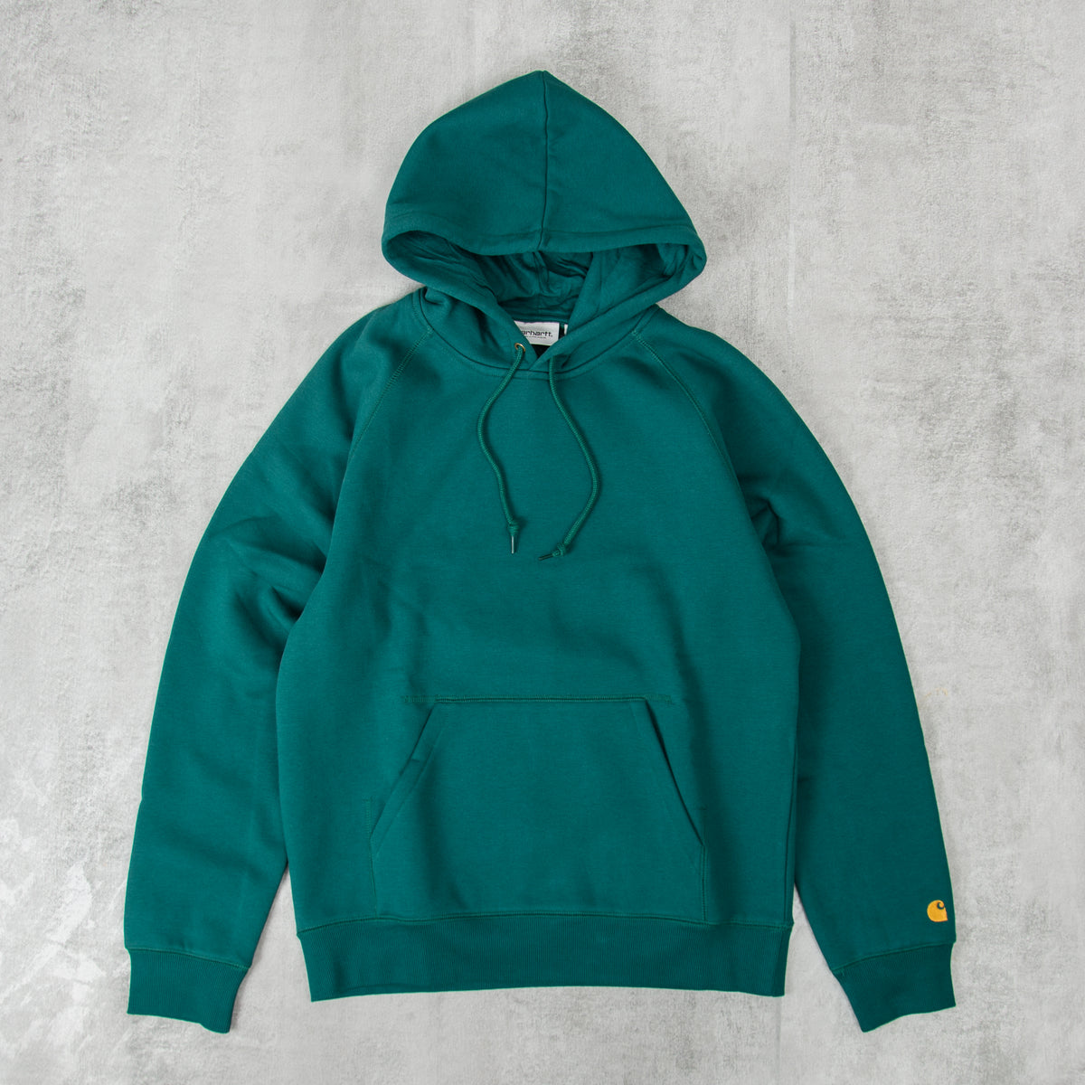 Get the Carhartt Hooded Chase Sweat Chervil @Union Clothing