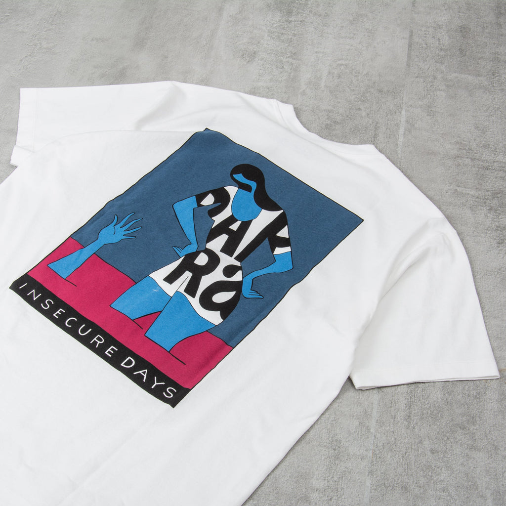 By Parra Insecure Days Tee - White 2