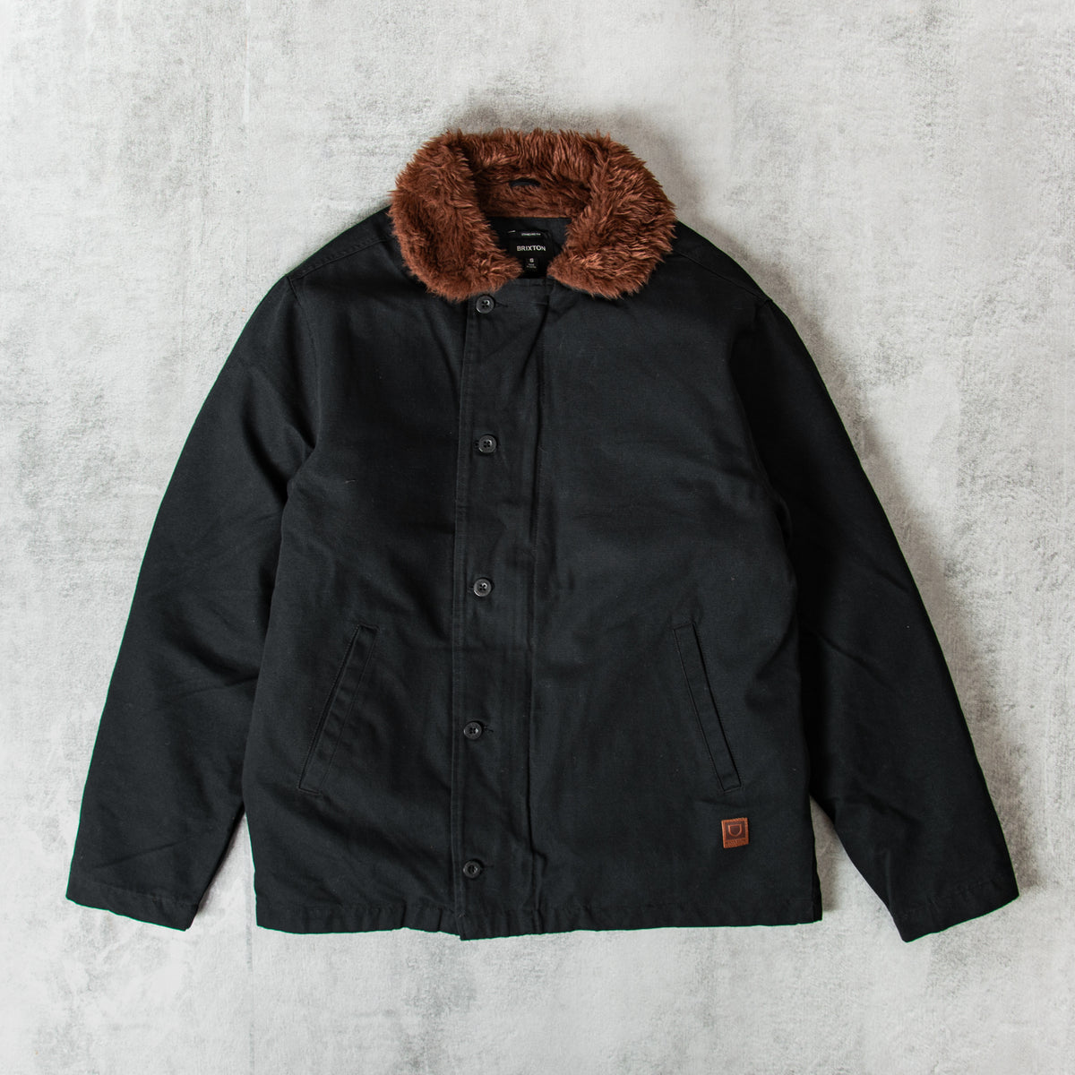 Buy the Brixton Mast Jacket - Black@Union Clothing | Union Clothing