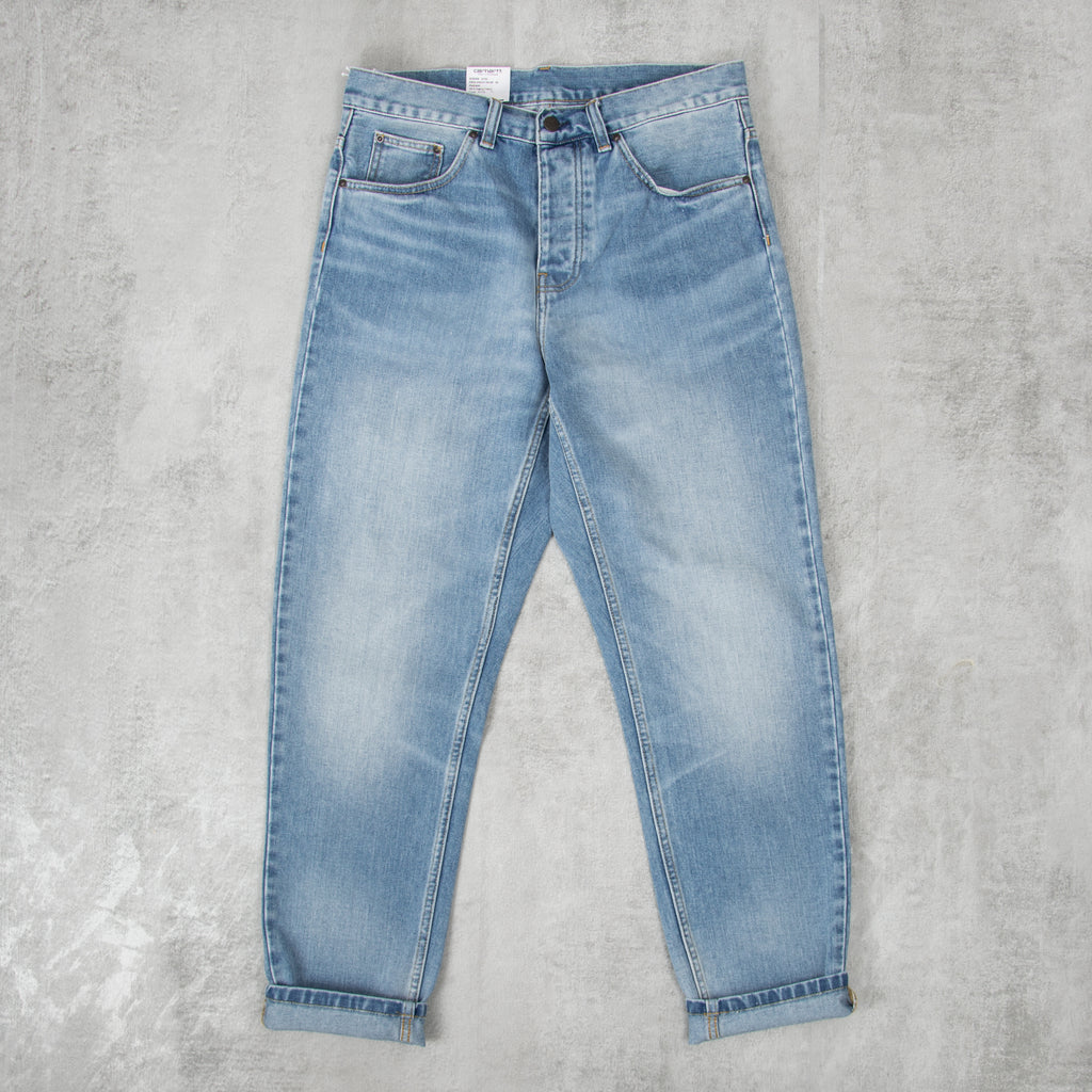 Carhartt WIP Newel Pant Jeans - Blue Light Used 3