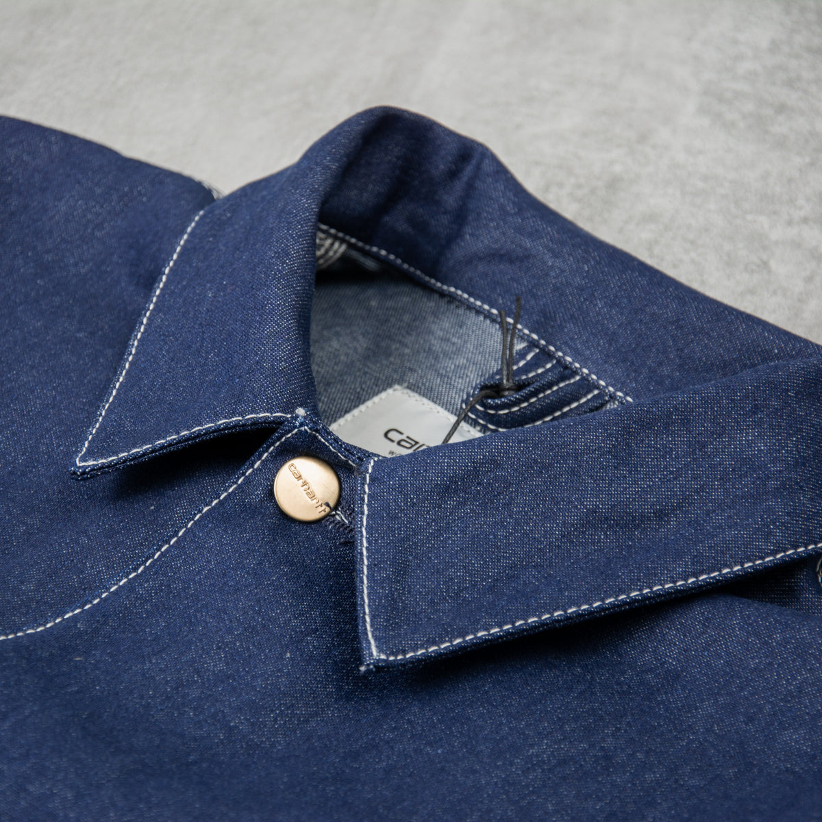 Carhartt heritage denim chore coat online