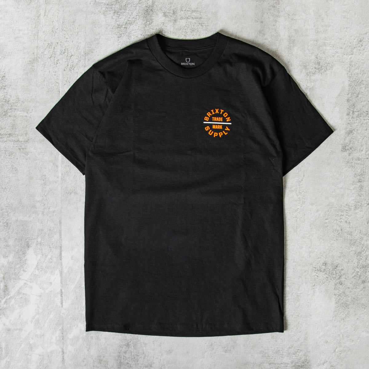 BRIXTON T-Shirt Uomo A Maniche Lunghe Pledge – Girocollo, Vestibilità Standard, 60% Cotone 40% Poliestere, Lavabile