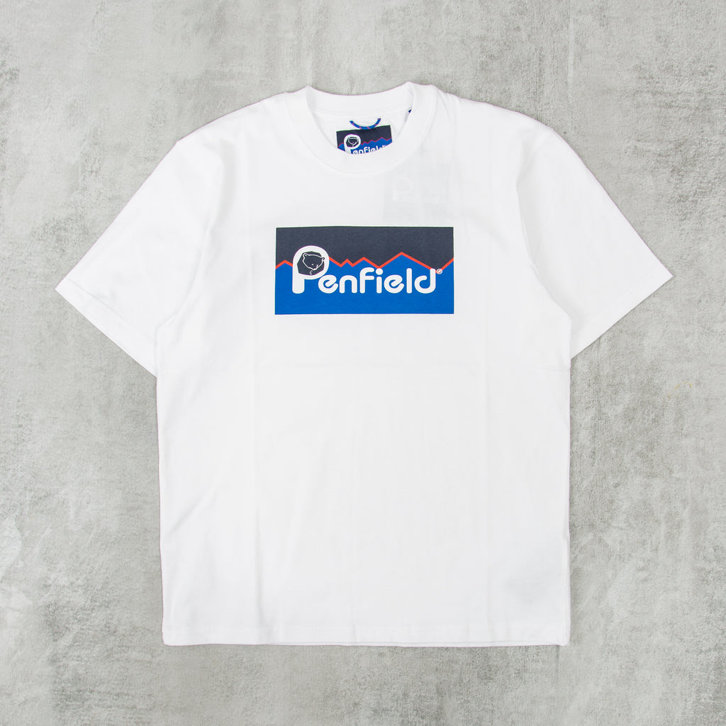 Penfield Original Large Logo Tee - Bright White 1