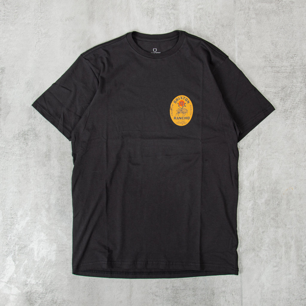 Brixton Rancho Tailored Fit Tee - Black 1