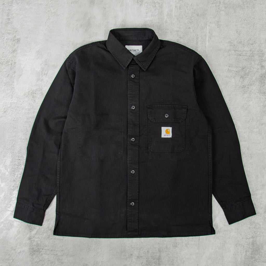Carhartt WIP Reno Shirt - Black 1