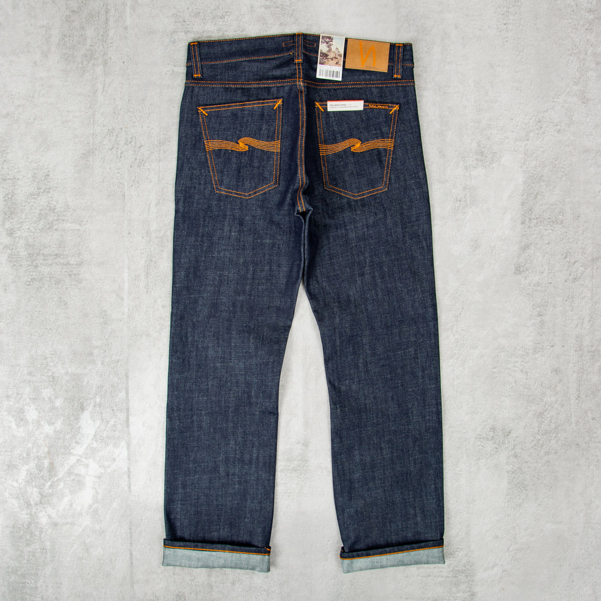 パンツ NUDIE JEANS COATING SKINNY DENIM SlimJimJeans-DryStreaky5_1200x