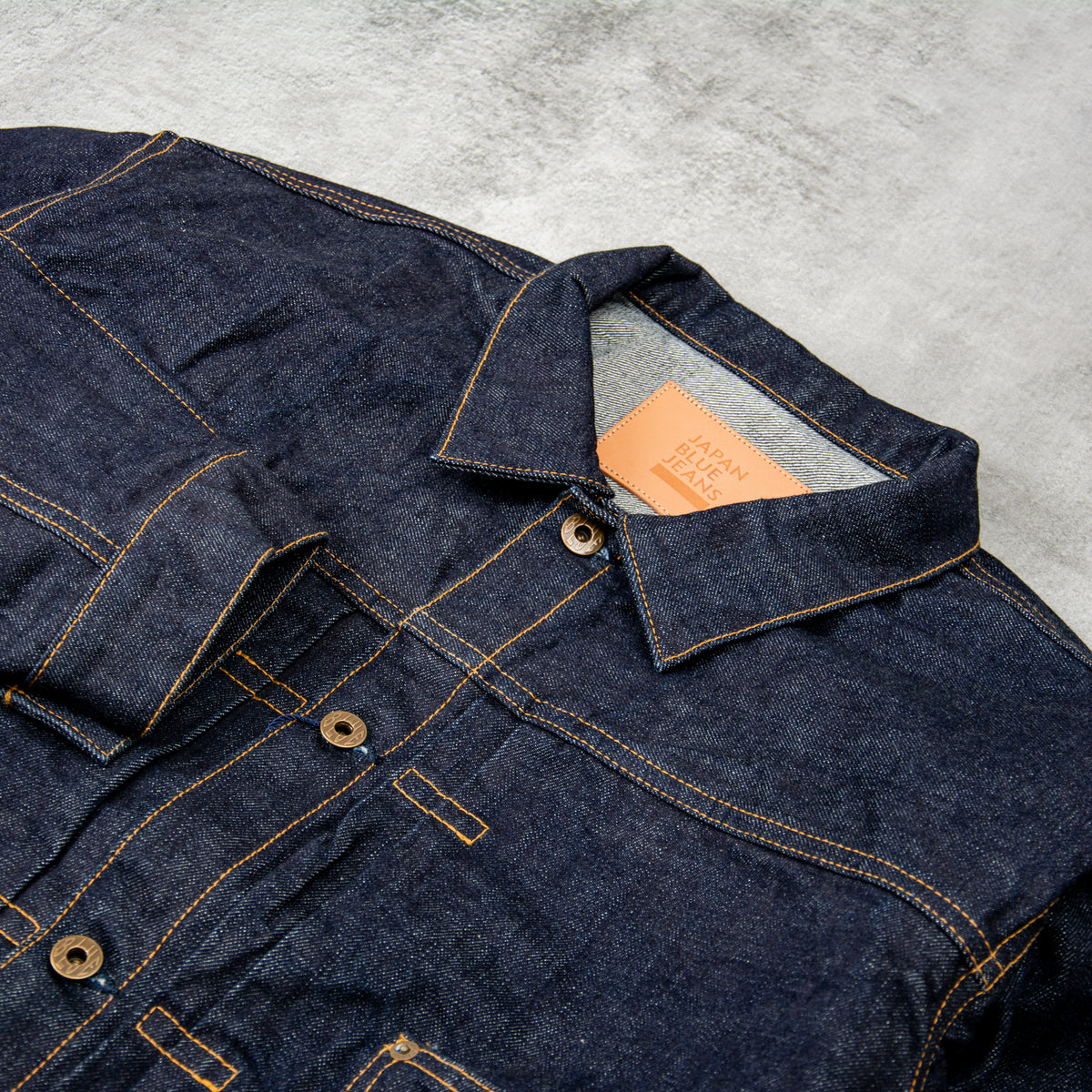 Buy the Japan Blue 14.8oz Type 1 Denim Jacket - Selvage | Union