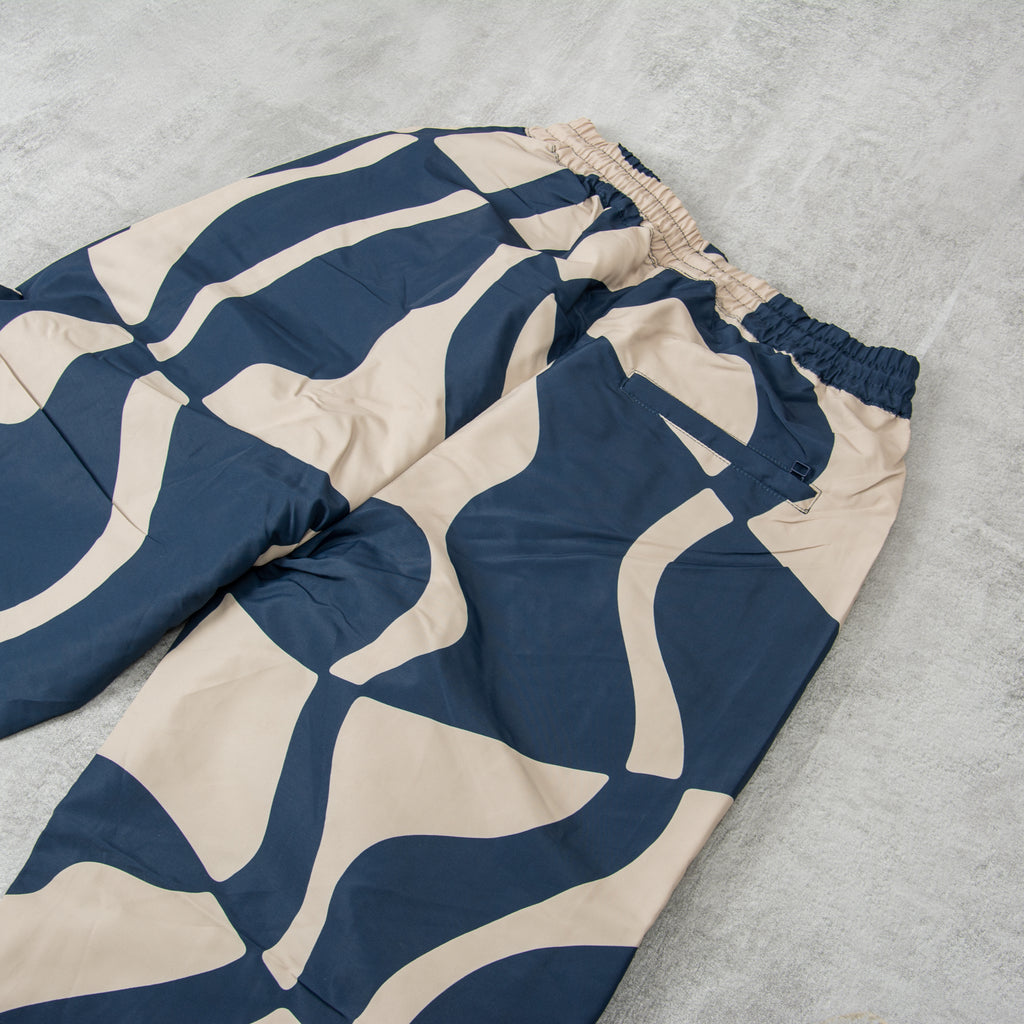 By Parra Zoom Winds Track Pants - Navy Blue 4