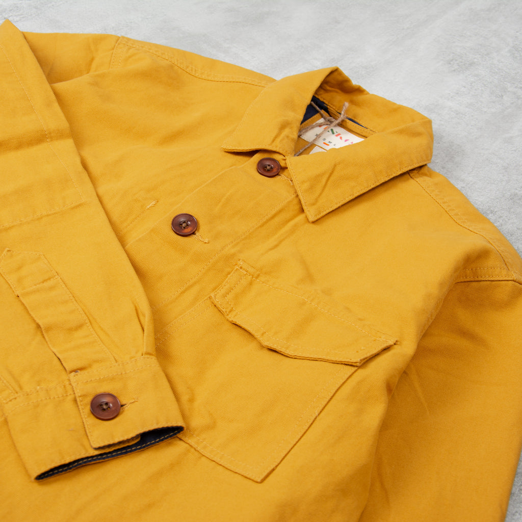 Uskees 3003 Button Single Pocket Shirt - Yellow 2