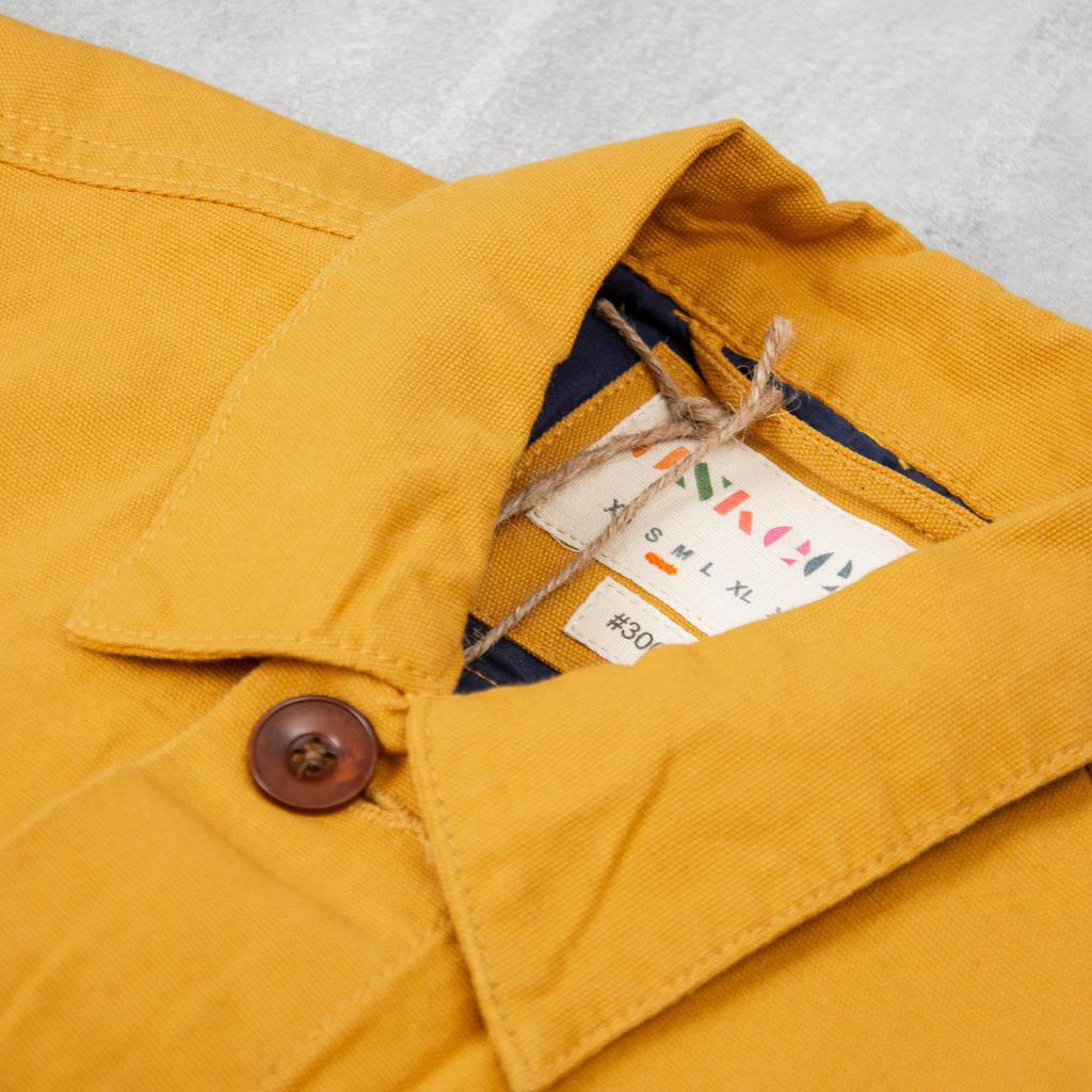 Uskees 3003 Button Single Pocket Shirt - Yellow 3