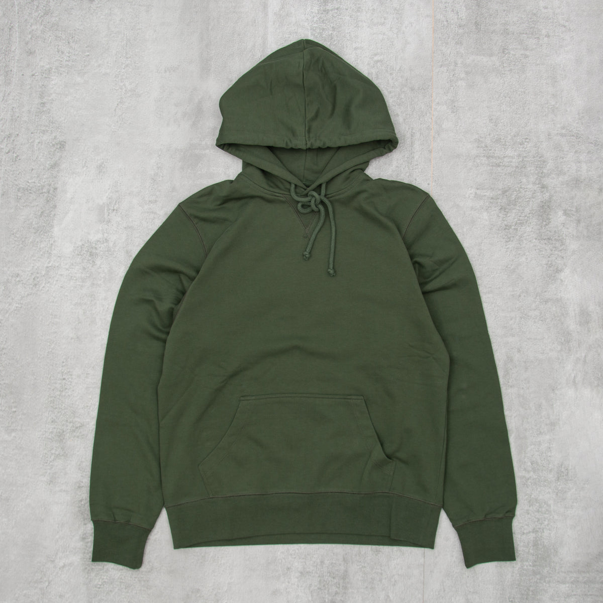 Basic outlet green hoodie