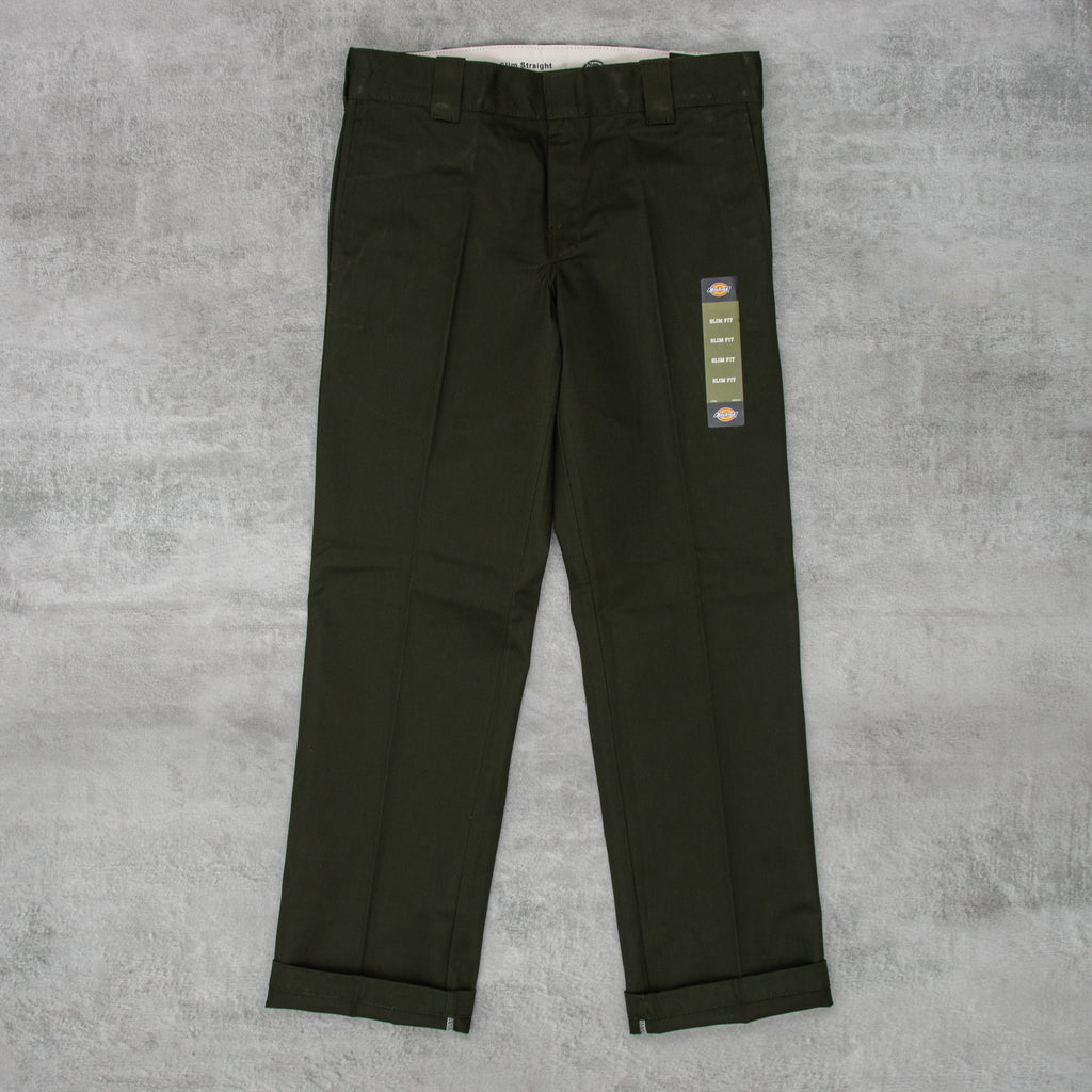 Dickies 873 Straight Work Pant - Olive Green 4