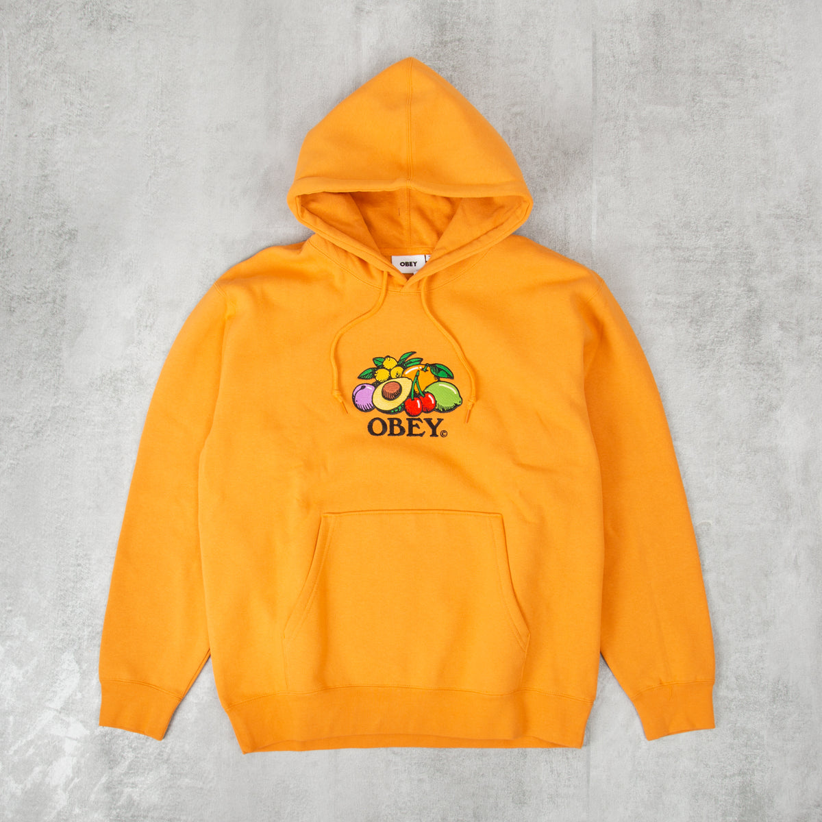 Buy the Obey Basket Hood Sweat Sun Dial @Union Clothing Union