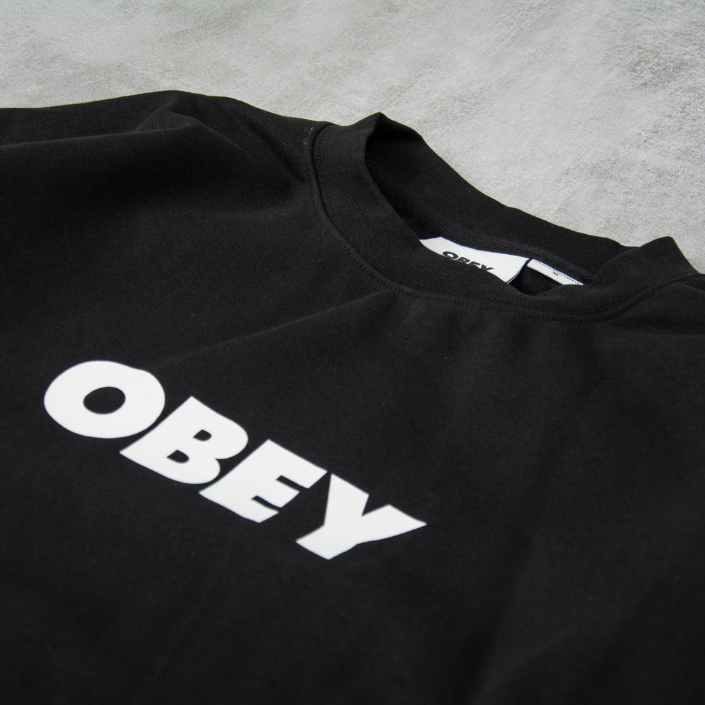 Obey Bold Crew - Black 2
