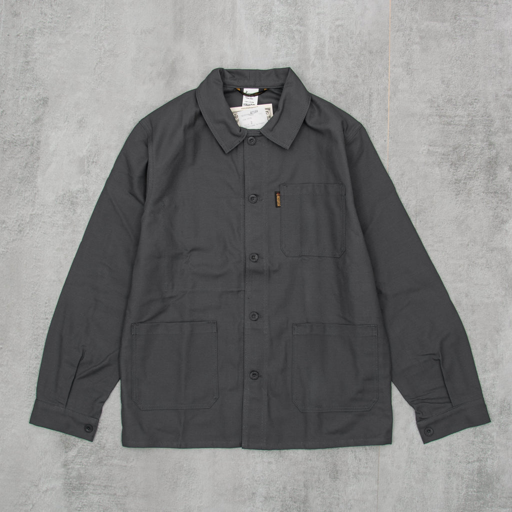 Le Laboureur Cotton Work Jacket - Grey 1