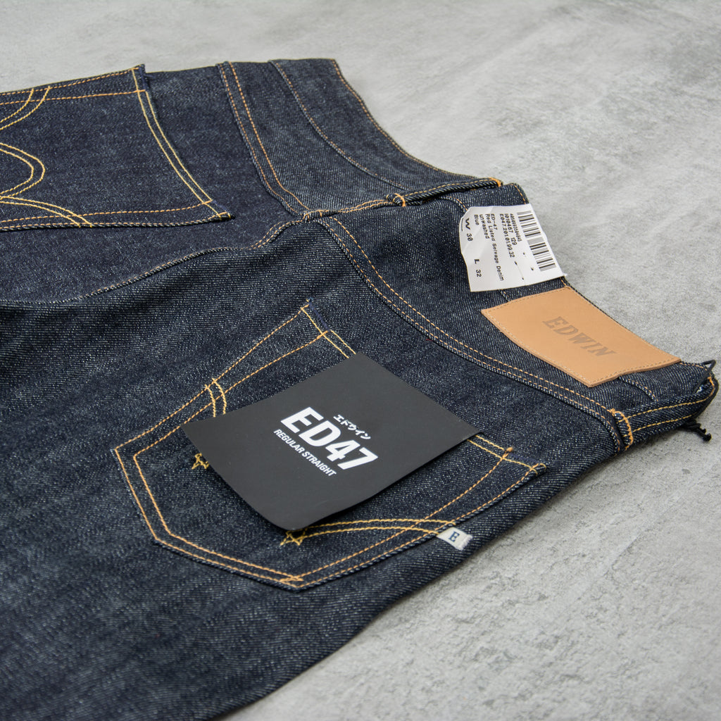 Edwin ED 47 Jeans - Red Listed Selvage 5