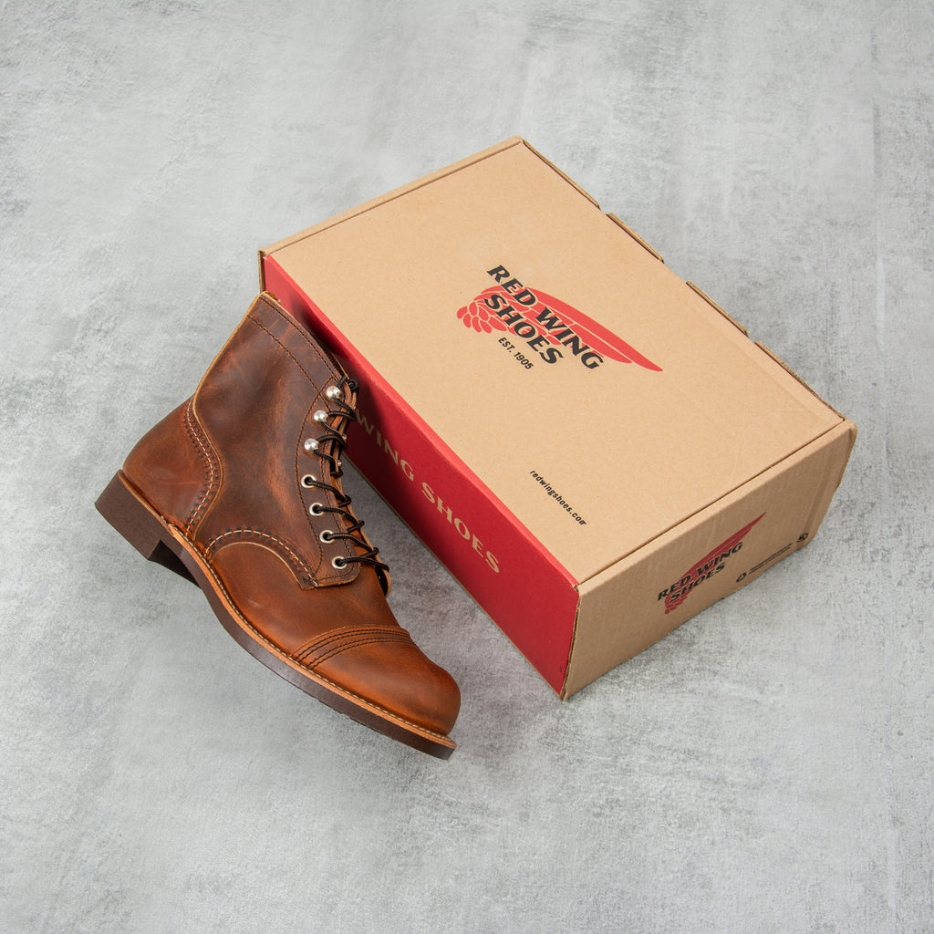 Red Wing Iron Ranger Boot 8085 - Copper Rough & Tough 2