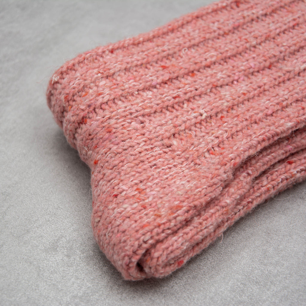 Donegal Socks in traditional Wool - 305 Light Pink 2