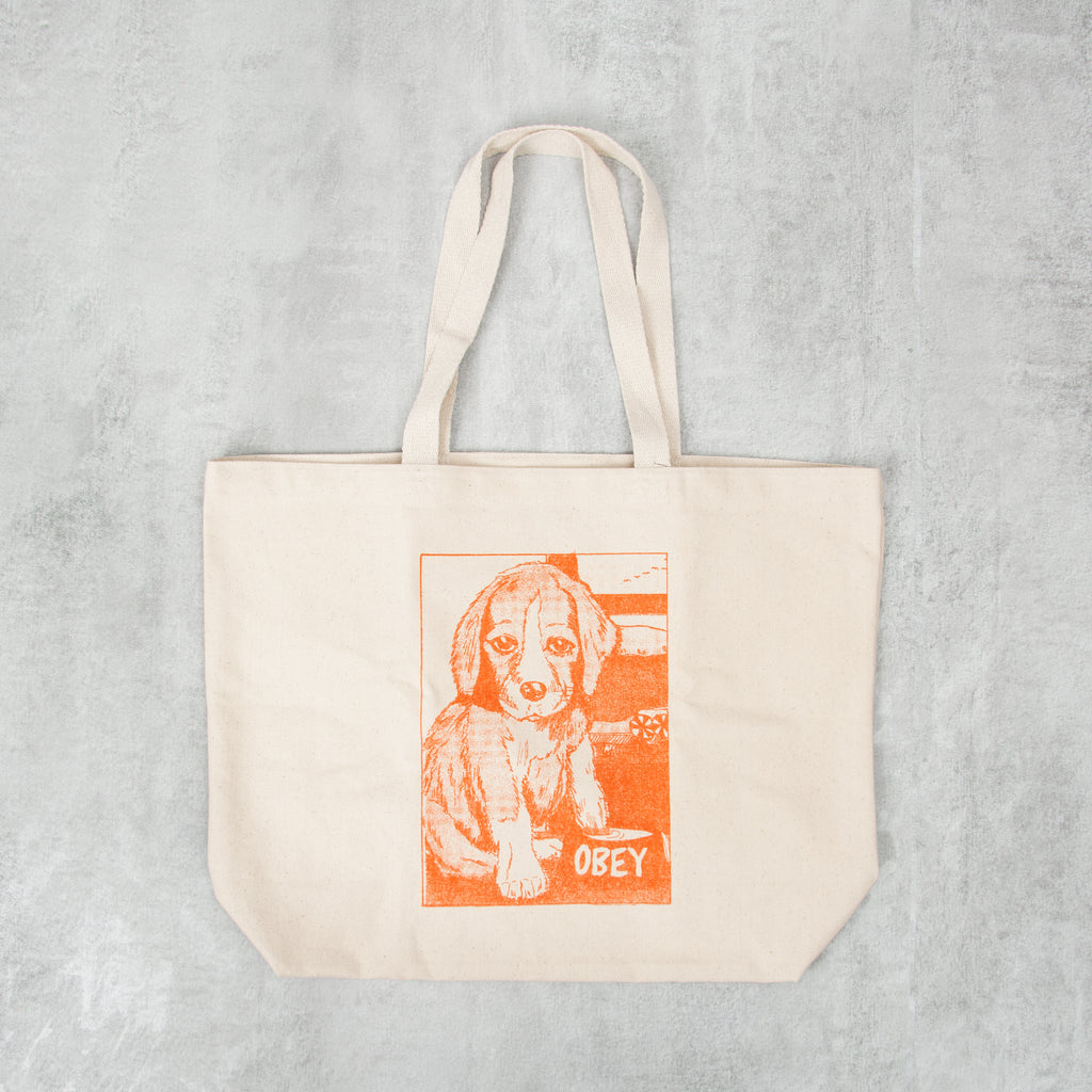 Obey Paws Tote - Natural 1