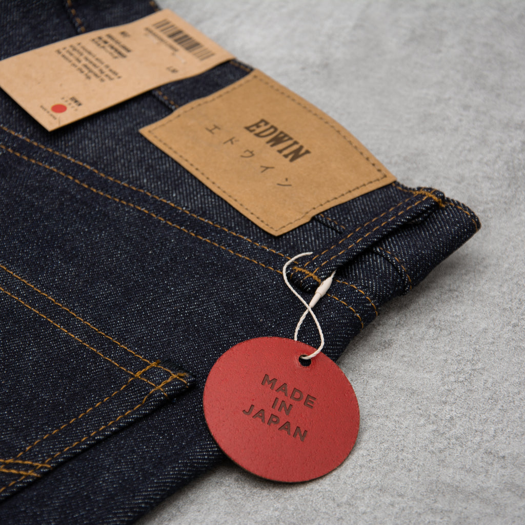 Edwin Slim Tapered Jeans Kurabo - Recycled Red Selvage 6