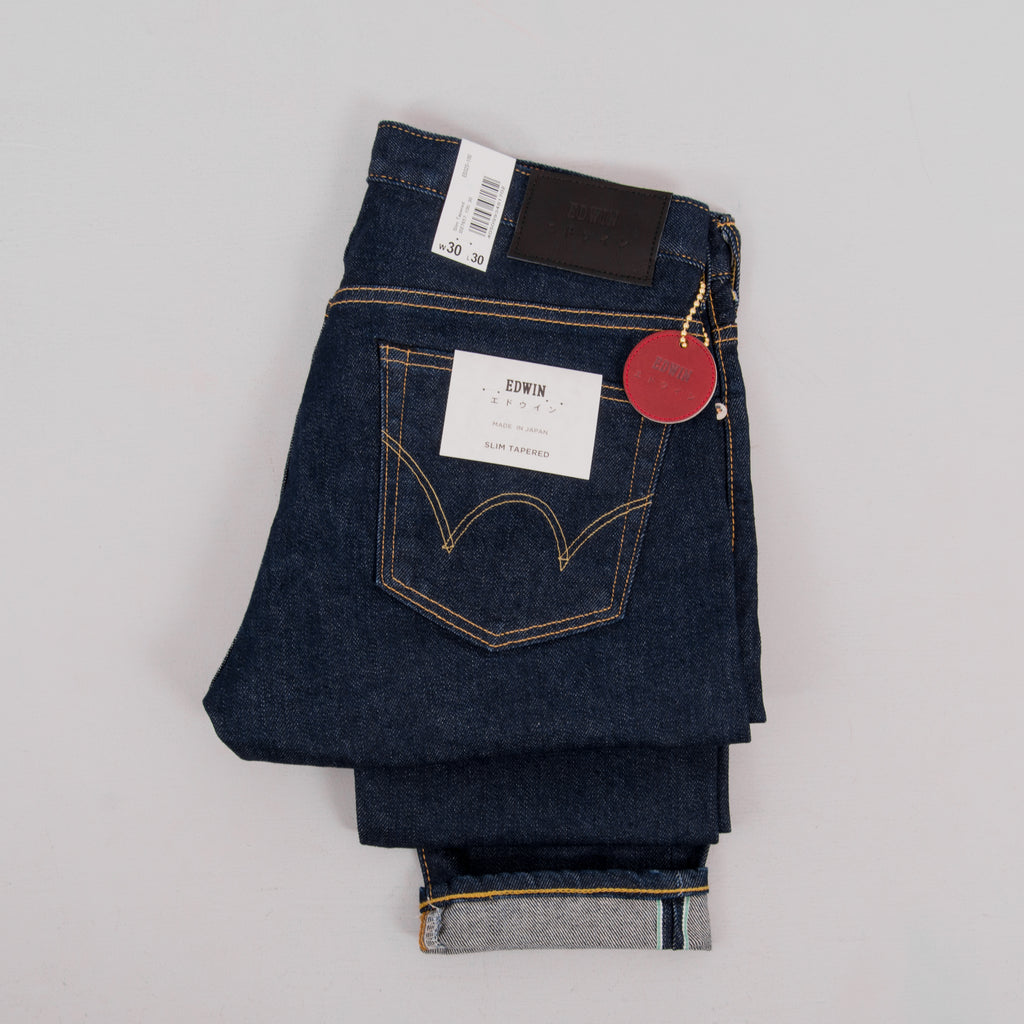 Edwin Slim Tapered Jeans - Kaihara Blue Selvage 2