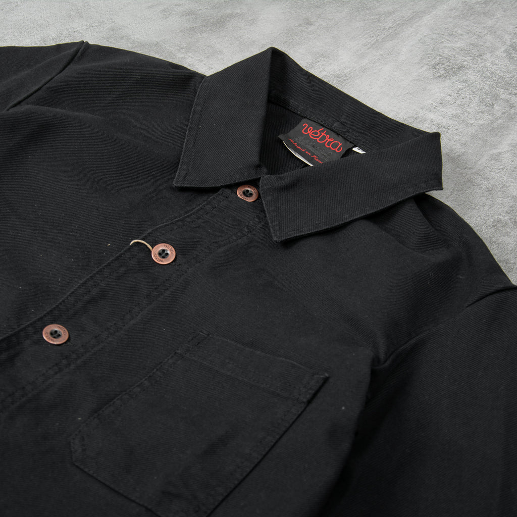 Vetra Twill Workwear Jacket Style 5c - Black 2