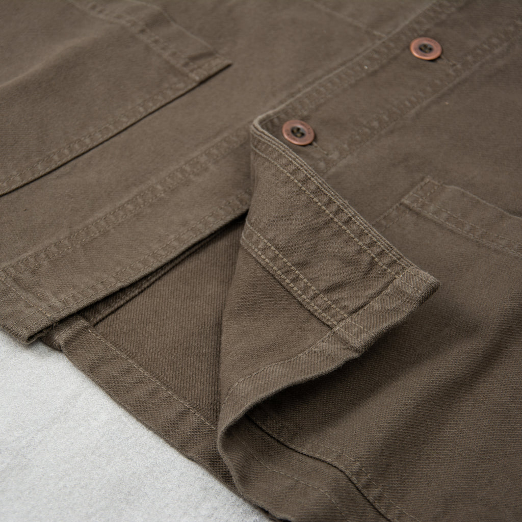 Vetra Twill Workwear Jacket  Style 5c - Olive 4