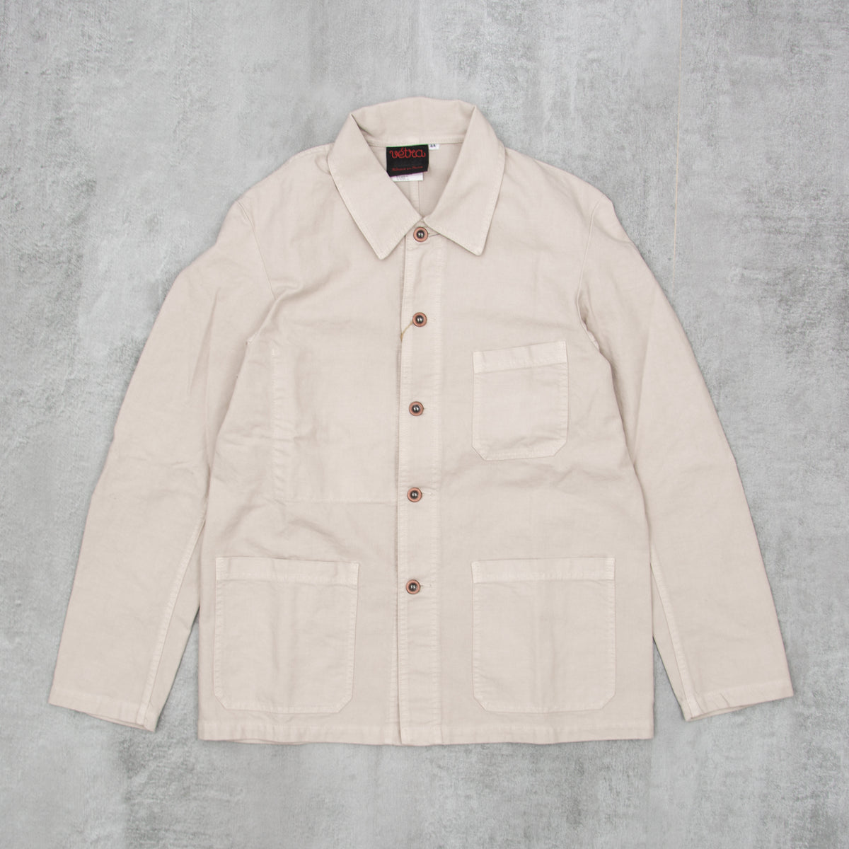 Buy the Vetra Twill Workwear Jacket Style 5c- Pearl@Union Clothing