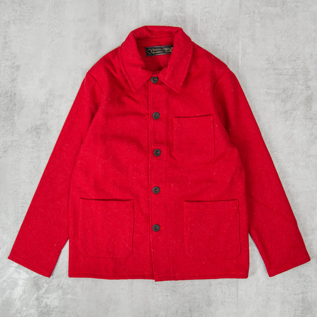Le Laboureur Wool Work Jacket - Rouge 1