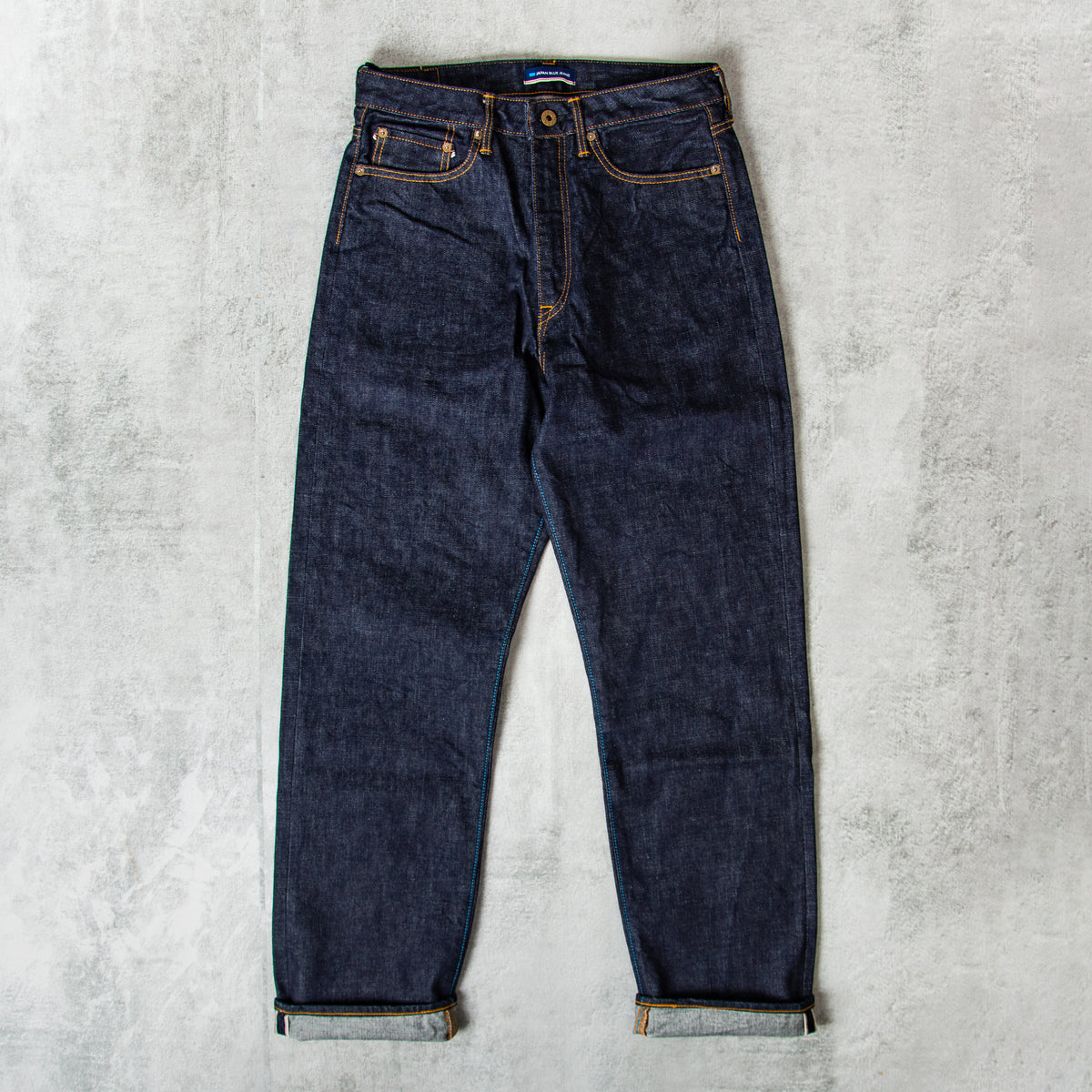 Blue Java Jeans Japan Blue Jeans 14.8oz Selvage J501 Loose Straight - Blue @Union ...