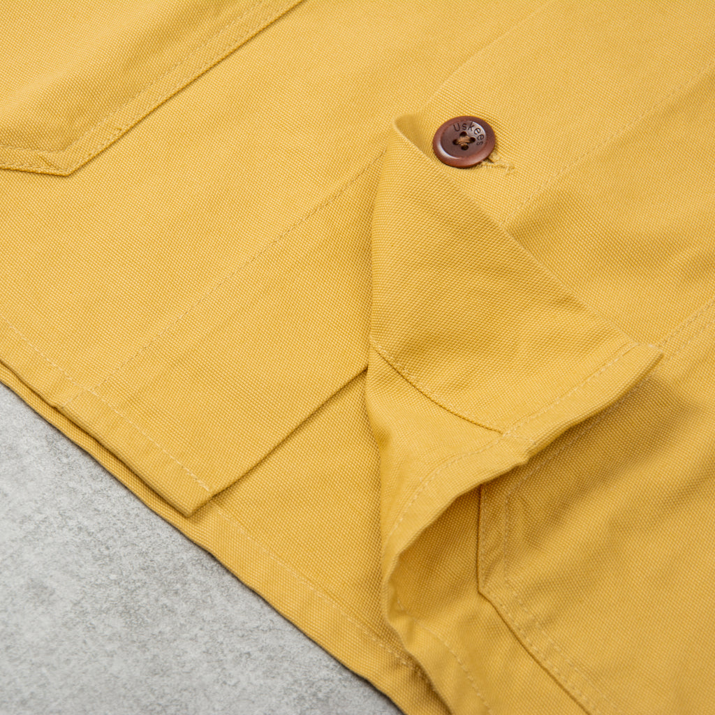 Uskees 3001 Button Overshirt - Citronella 3