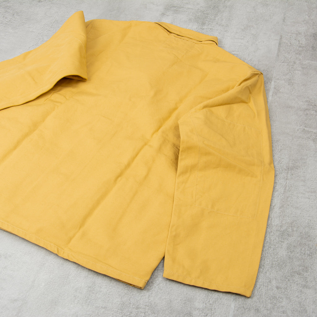 Uskees 3001 Button Overshirt - Citronella 4
