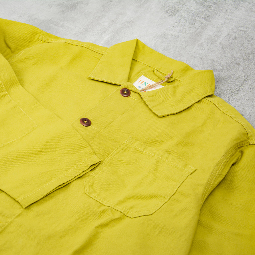 Uskees 3001 Button Overshirt - Pear 2